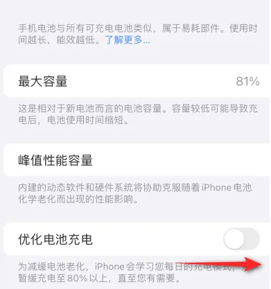 清水苹果15维修分享iPhone15充电到80%就充不进电了怎么办 