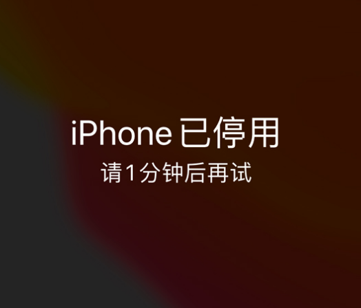 清水苹果手机维修分享:iPhone 显示“不可用”或“已停用”怎么办？还能保留数据吗？ 