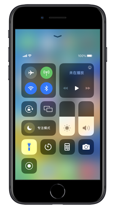 清水苹果14维修分享苹果iPhone 14 Pro手电筒开启方法 