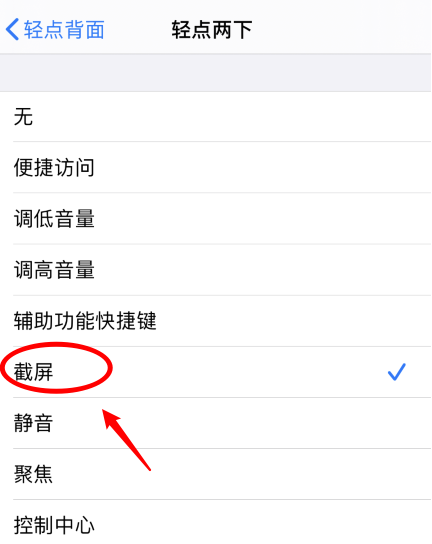 清水苹果手机维修分享iPhone12如何启用双击截屏 