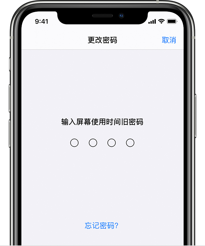 清水苹果手机维修分享iOS 14 忘记屏幕使用时间密码怎么办 