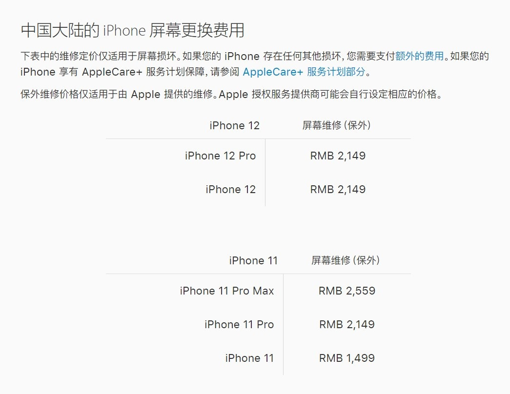 清水苹果手机维修分享iPhone 12/12 Pro 更换屏幕多少钱 